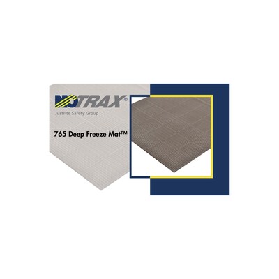 NoTrax Deep Freeze Mat Anti-Fatigue Commercial Floor Mat, 3 x 8, Black (765S0038BL)