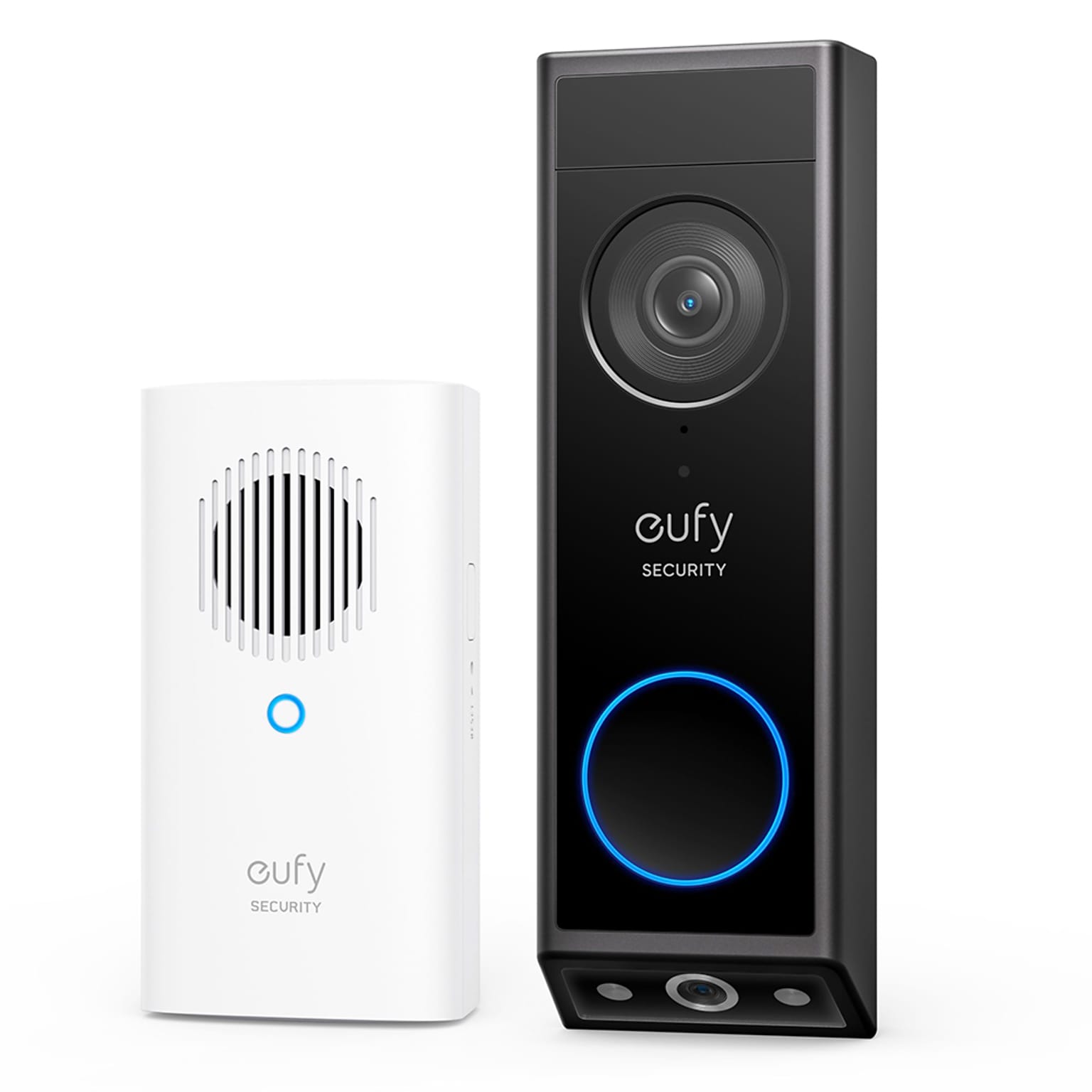 Eufy Outdoor Wireless Video Doorbell, Black (T8214111)