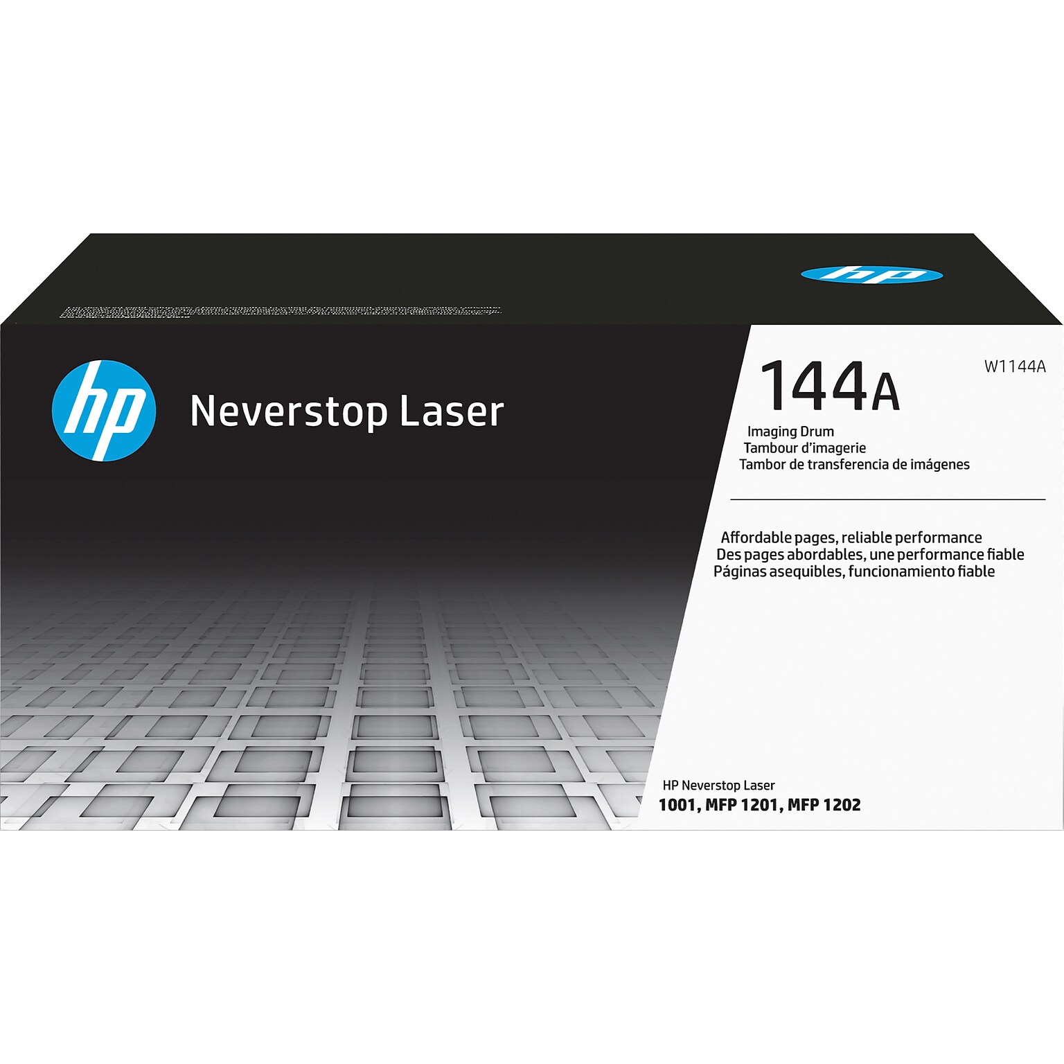 HP 144A Neverstop Laser Black Drum Unit, Black (W1144A)