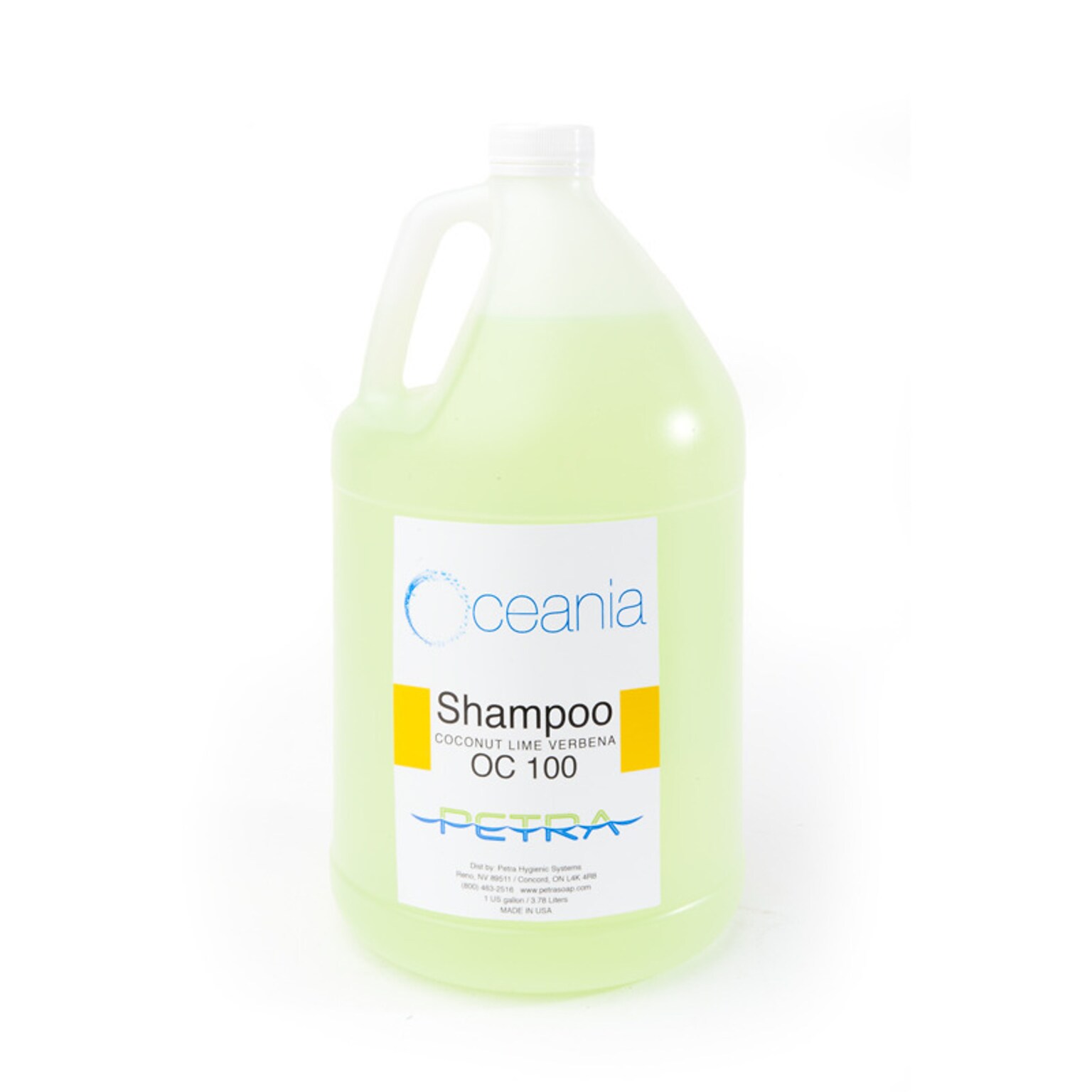 Petra Oceania Shampoo, 4 Gallons/Carton (OC100)