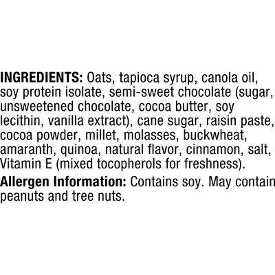 KIND Gluten-Free Dark Chocolate Cocoa Protein Breakfast Bar, 0.88 oz., 6 Bars/Box (41936)