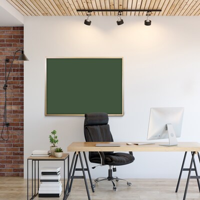 Flipside Green Chalkboard, 36 x 48, Wood Frame (34700)