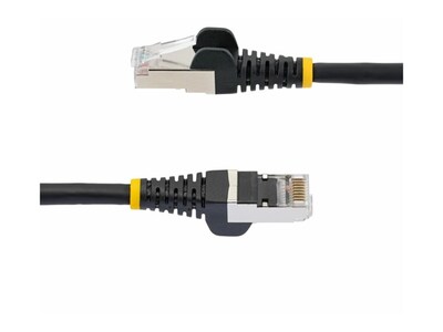 StarTech 100' Cat6A Ethernet Cable, 27AWG, Black (NLBK-100F-6A-PATCH)