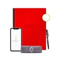 Rocketbook Core Reusable Smart Notebook, 8.5 x 11, Dot-Grid Ruled, 32 Pages, Red (EVR-L-RC-CBG-FR)