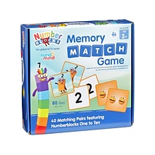 hand2mind Numberblocks Memory Match Game (95399)