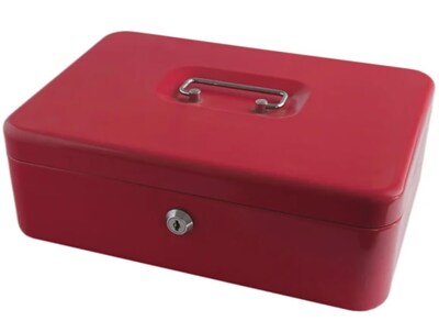 Multi Compartment Steel Locking Cash Box