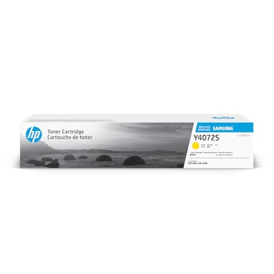 HP Y4072S Yellow Toner Cartridge for Samsung CLT-Y4072S (SU472), Samsung-branded printer supplies ar