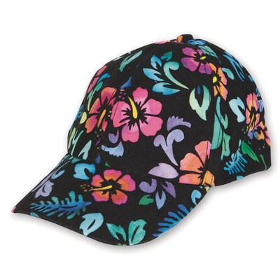 S&S Velvet Art Tropical Baseball Caps, 12/Pack (PS1437)