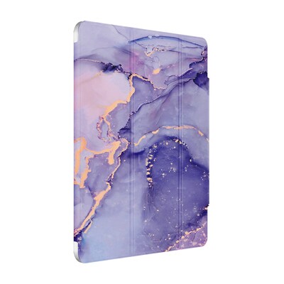 SaharaCase Tri-Fold Folio Case for iPad Pro 13" (M4 2024/M5 2025), Purple Marble (TB00381)
