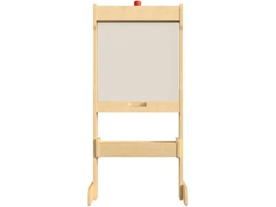 Flash Furniture Bright Beginnings Freestanding STEAM Easel, Brown (MK-ME03669-GG)