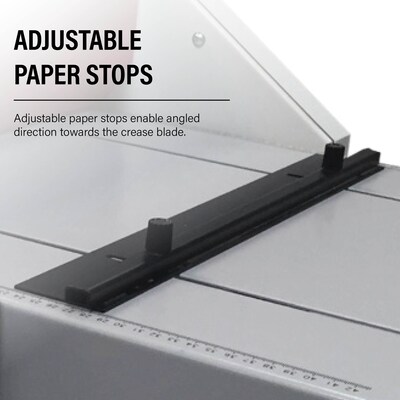 MBM GoCrease 4000 Electric Paper Creaser/Perforator, Paper Size up to 18” Width, Digital Stock Compatibility (BO0651)