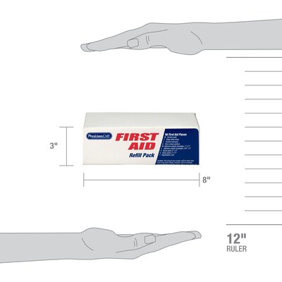 PhysiciansCare 95-Piece First Aid Kit for Up to 25 People, Refill Pack (40001)