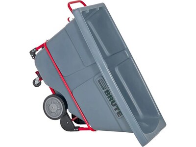 Rubbermaid Brute Heavy-Duty Tilt Truck, 0.5 Cu. Yd., Gray (2192465)