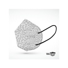 WeCare Leopard Print Disposable KN95 Fabric Face Masks, One Size, Assorted Colors, 20/Pack (WMN10012