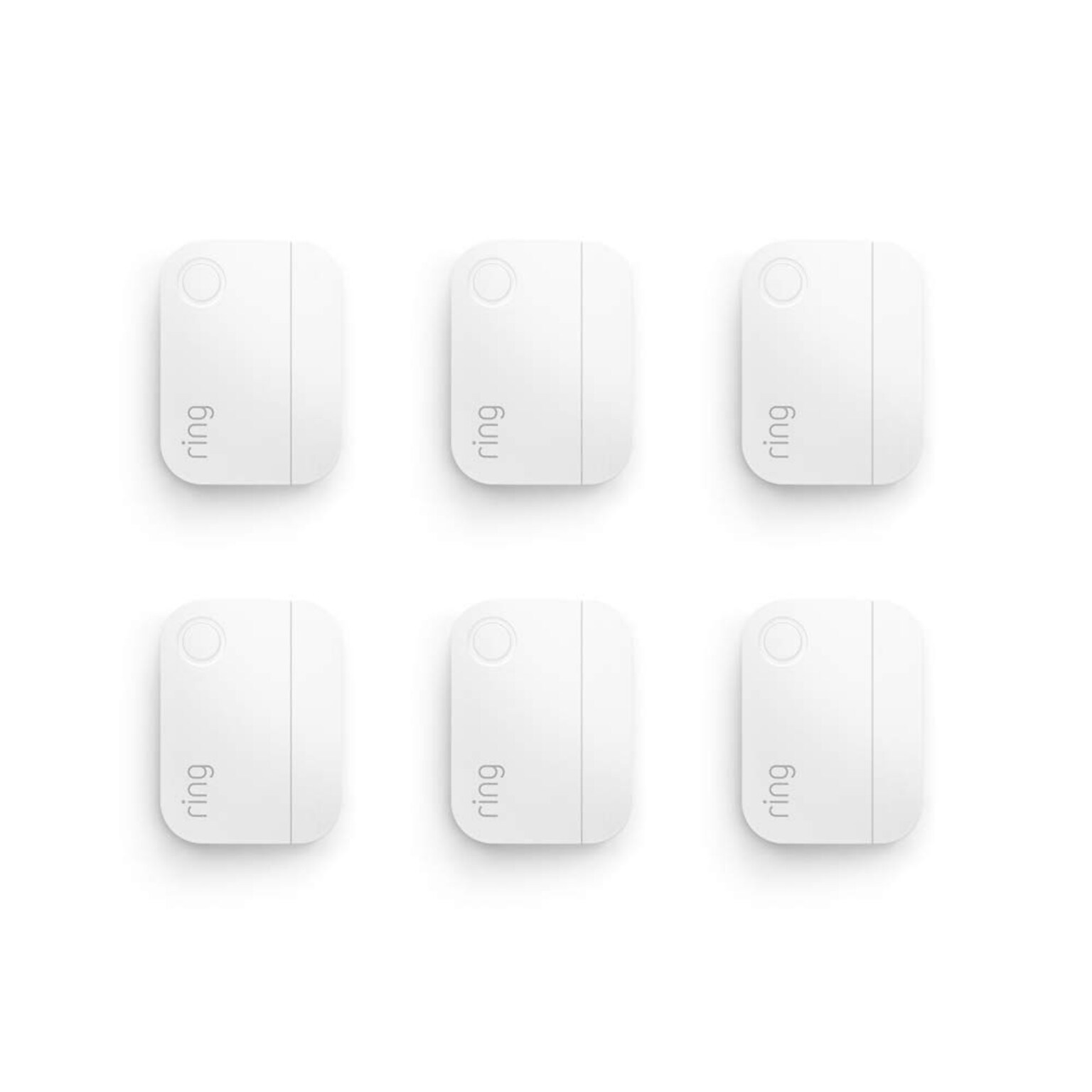 Ring Alarm Wireless Contact Sensors (2nd Gen), White, 6/Pack (B07ZPLN8R3)