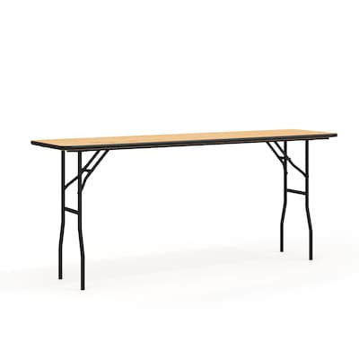 Flash Furniture Gael Training Room Table, 72 x 18, Natural Wood Grain (YTWTFT18X72TBL)