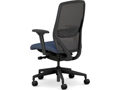 HON Nucleus Fabric/Mesh Swivel Task Chair, Navy/Black (HNR1KD.Y2.STC.A.H.IM.APX13.BL.SB.T)