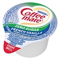 Coffee mate Zero Sugar French Vanilla Liquid Creamer, 0.375oz., 50/Box (NES17570)