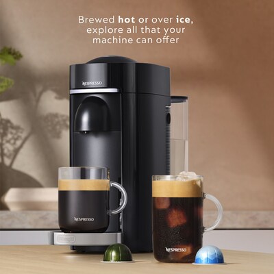 DeLonghi Nespresso VertuoPlus Coffee & Espresso Machine Combination, Black (ENV155B)