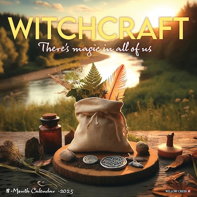 2025 Willow Creek Witchcraft-Theres Magic in All of Us 12 x 12 Yearly Wall Calendar (46661)