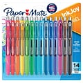 Paper Mate InkJoy Retractable Gel Pen, Medium Point, Assorted Ink, 14/Pack (1951636)