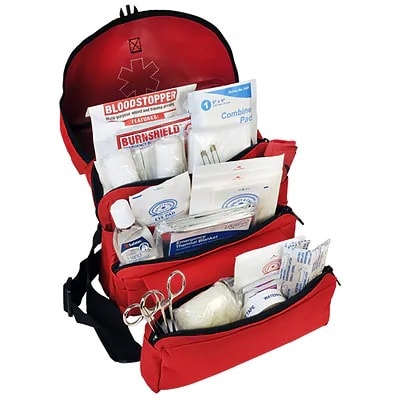 MobileAid SchoolGuard Grab-N-Go Trauma First Aid Kit (37320)