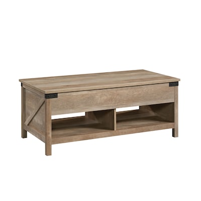 Sauder Bridge Acre 46W x 24D Coffee Table, Lintel Oak (427692)