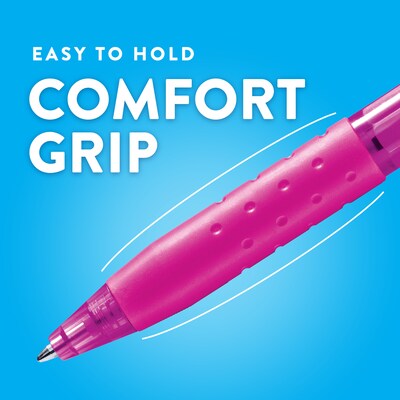 Paper Mate InkJoy 300 RT Retractable Ballpoint Pen, Medium Point, Black Ink, 24/Pack (1945925)