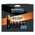 Duracell Optimum AA Alkaline  Battery, 18/Pack (OPT1500B18PRT)