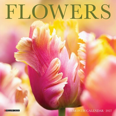 2027 Willow Creek Flowers 7 x 7 Monthly Wall Calendar (64023)