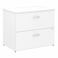 Bush Business Furniture Studio C Lateral File Cabinet, White (SCF136WHSU)