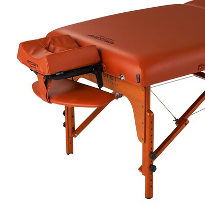 Master Massage Santana Therma-Top LX 31" Red Portable Massage Table (28600)