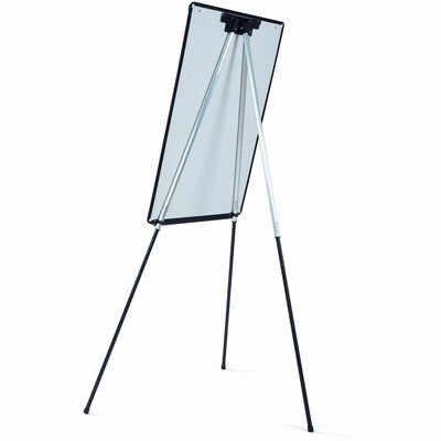 Lorell Presentation Easel, 49.02", Black Metal, (LLR43032)