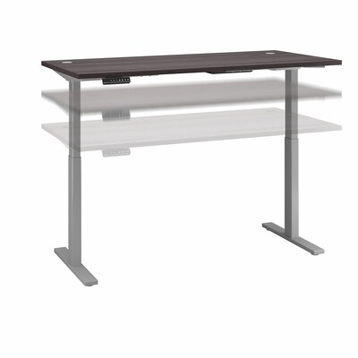 Bush Business Furniture Move 60 Series 27-47 Adjustable Standing Desk, Storm Gray (M6S7230SGSK)