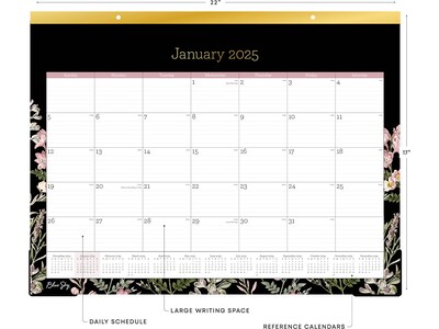 2025 Blue Sky Nevaeh 22 x 17 Monthly Desk Pad Calendar (148629-25)