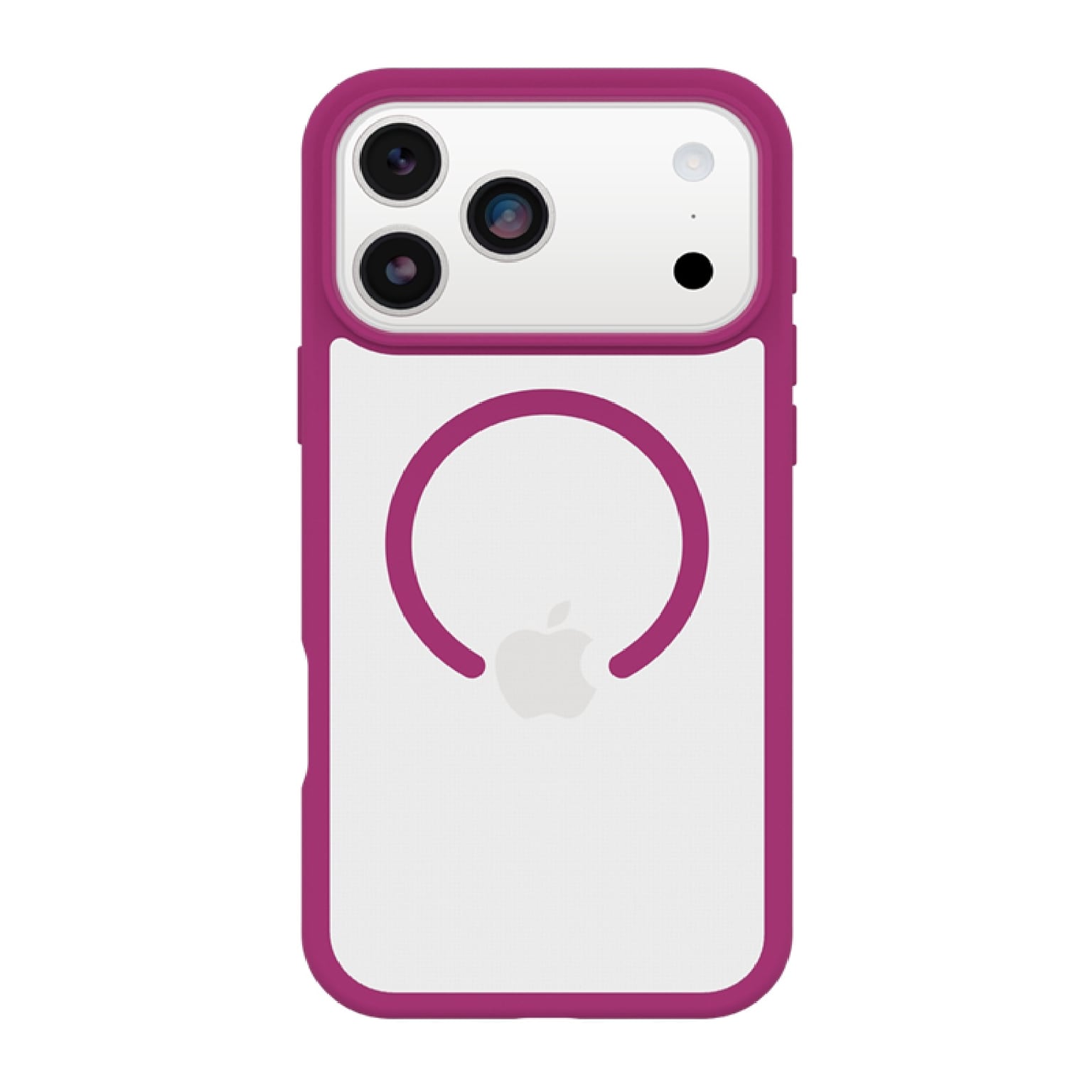 OtterBox React Phone Case for iPhone 17 Pro Max, Shock Absorbing, Pink Awakening (77-98654)