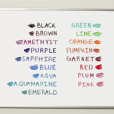Expo Tank Dry Erase Markers, Chisel Tip, Assorted Inks, 8/Pack (1743032)