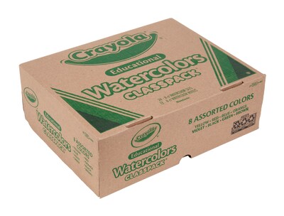 Crayola Classpack Watercolor Paint Trays, 36/Pack (BIN538101)