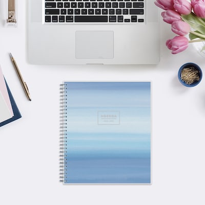 2026-2027 Blue Sky Chanson Frosted 8" x 10" Academic Monthly Planner, Plastic Cover (128693-A27)