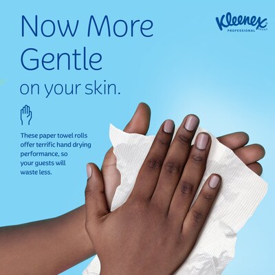 Kleenex Professional Recycled Hardwound Paper Towels, 1-ply, 700 ft./Roll, 6 Rolls/Carton (25637)