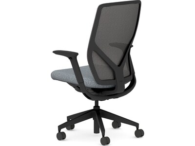 HON Flexion Fabric/Mesh Task Chair, Basalt/Black (HFXT1.F0.STC.A.H.IM.APX25.NL.SB.T)