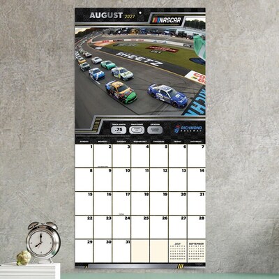 2027 TF Publishing Nascar Tracks 12" x 12" Monthly Wall Calendar (27-1019)