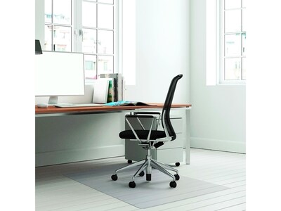 Cleartex Advantagemat Plus Hard Floor Chair Mat, 36" x 48", Clear APET (NCCMFLAS0002)