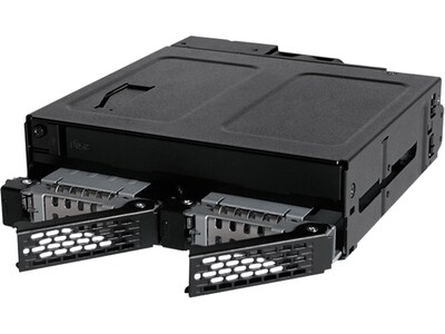 Icy Dock ToughArmor 2.5" SATA Hard Drive Enclosure, SSD/HDD, Black (MB602SPO-B)