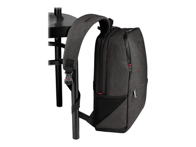 Wenger MX Reload Laptop Backpack, Heather Gray Polyester (611643)