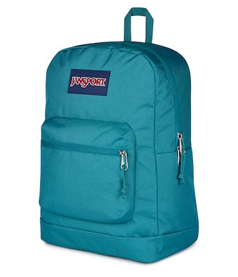 JanSport Cross Town Plus Laptop Compatible Backpack, Small, Emerald Pool (JS0A7ZNZDH2)