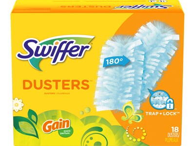 Swiffer Dusters Refills, Gain, Blue, 18/Pack (99058)