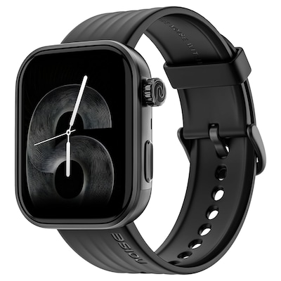 Noise Pro 6 Intelligent AI Smart Watch, Black (NSW435BL)