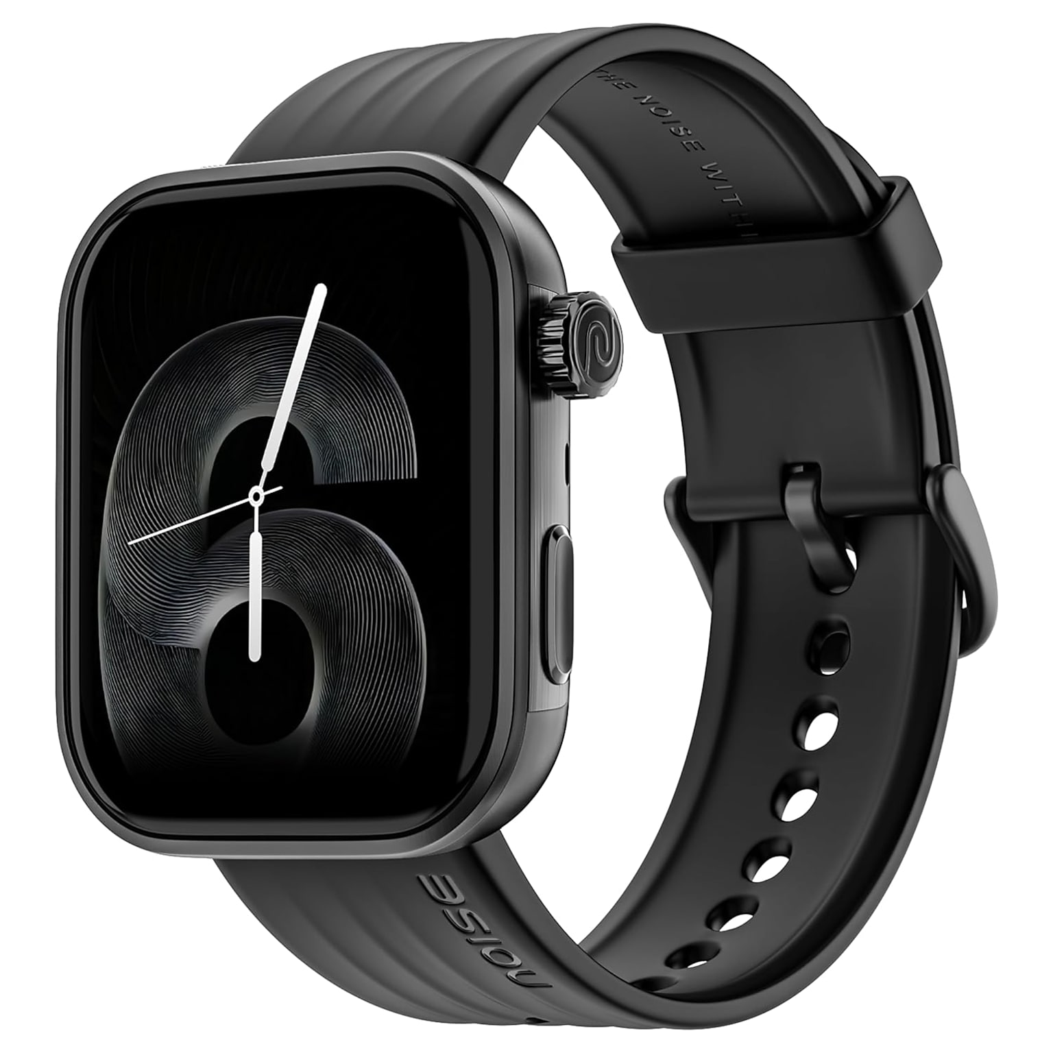 Noise Pro 6 Intelligent AI Smart Watch, Black (NSW435BL)