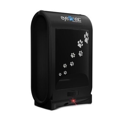 EyeVac Pet Touchless Canister Vacuum, Bagless, Black (EVPETPB)